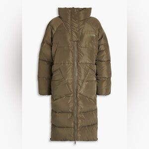 Ganni Tech Puffer Oversized Coat